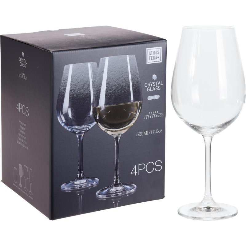 ATMOS FERA KRISTAL WIJNGLAZEN S/4 52 CL - 8719987412462 - 8719987412462