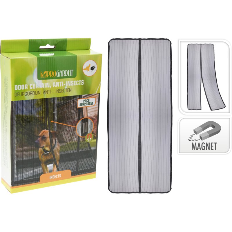 MAGNEET DEURGORDIJN ANTI INSCECT 100X210 - 8719987832246 - CY5910600