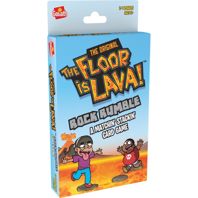 THE FLOOR IS LAVA CARD GAME - 8720077296893 - 610-9689