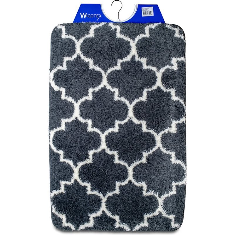 BADMAT 60X90 CM MARSEILLE ANTRACIET - 8720589639393 - 60-605325