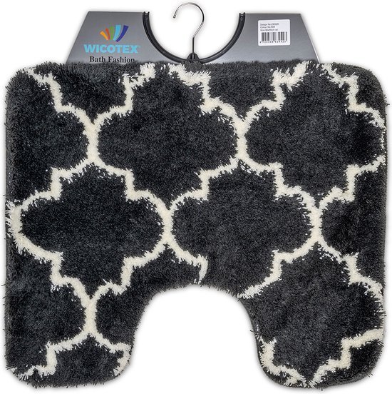 TOILETMAT 50X60 CM MARSEILLE ANTRACIET - 8720589639423 - *0010229252