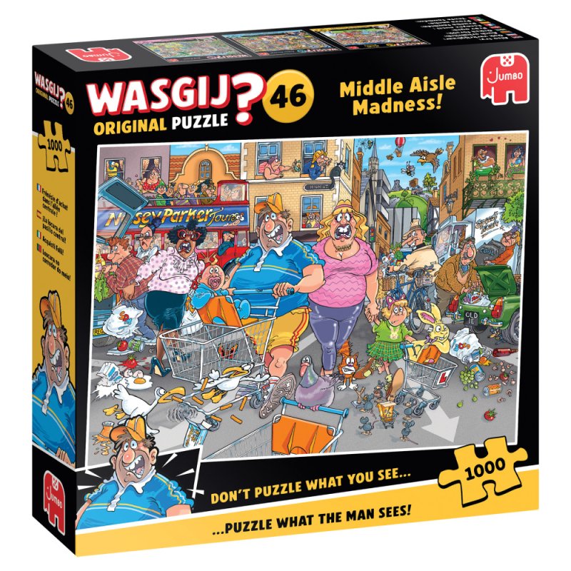 PUZZEL 1000 ST. WASGIJ ORIGINAL 46 - BUI - 8721017602842 - *0010247129