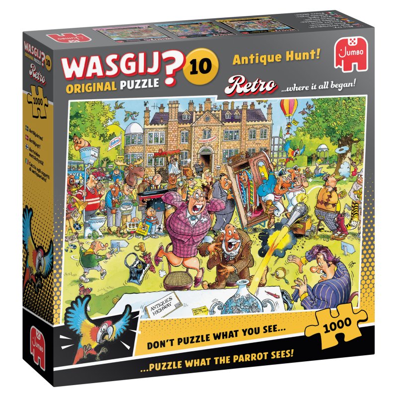 PUZZEL 1000 ST. WASGIJ RETRO ORIGINAL 10 - 8721017607687 - *0010260216