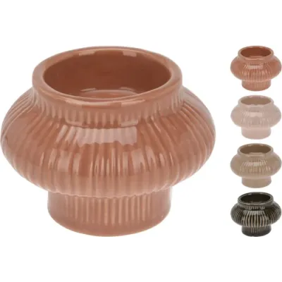 THEELICHT / KAARS HOUDER PORSELEIN COLOR - 8721037110426 - APF660090