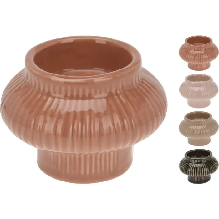 THEELICHT / KAARS HOUDER PORSELEIN COLOR - 8721037110426 - APF660090