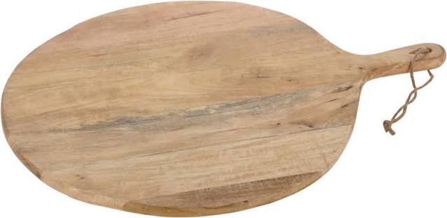 SNIJPLANK SERVEERPLANK HOUT 60CM HANDVAT - 8721037945585 - A55200020