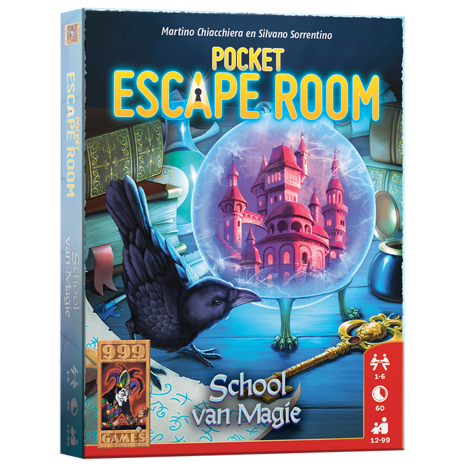 POCKET ESCAPE ROOM SCHOOL VAN MAGIE - 8721184285992 - 999-POC12
