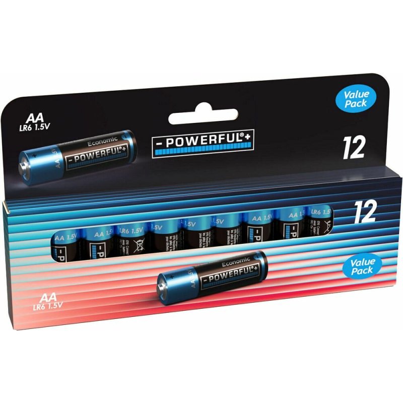 AA ALKALINE BATTERIJEN 16-PACK - 8721461162442 - C31400080