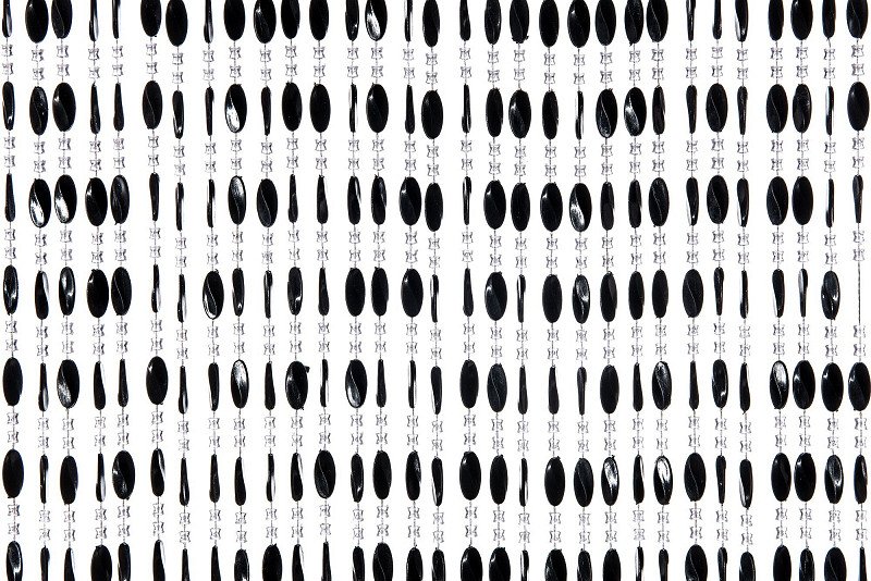 VLIEGENGORDIJN CHARLOTTE 90X220CM ZWART - 8740312879032 - 8740312879032