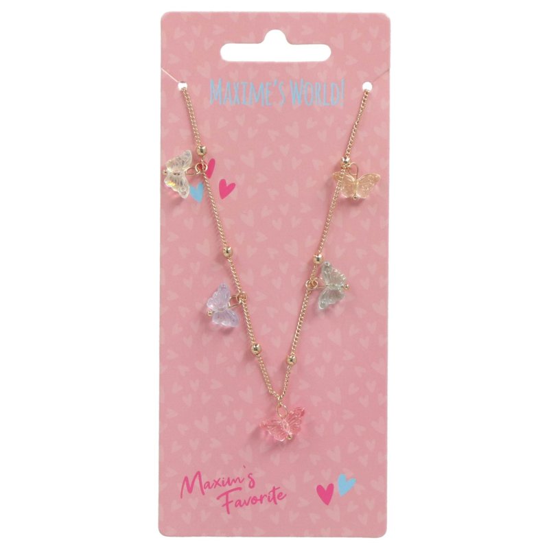 MAXIME'S FAVORITE KETTING VLINDER GOUDPL - 877 6206 - 877-6206