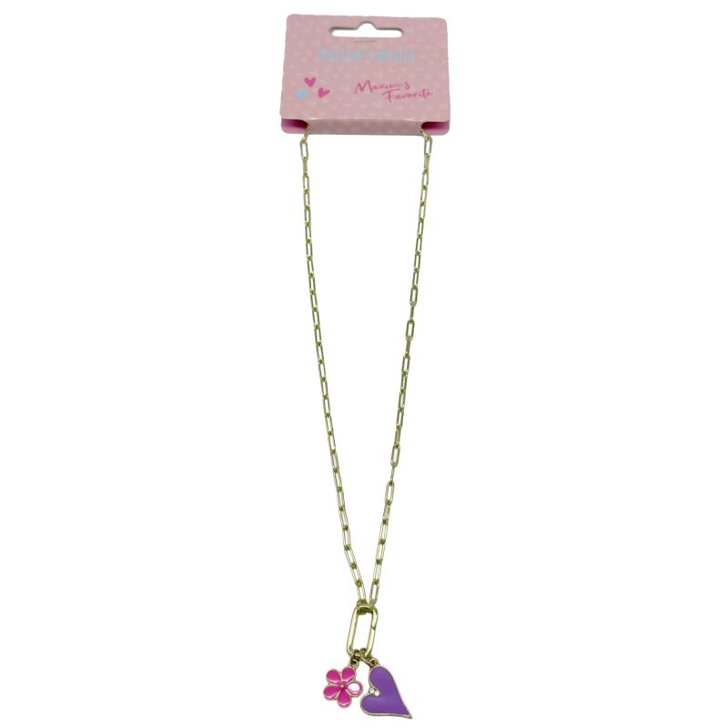 MAXIME'S FAVORITE KETTING HART ROZE - 887 6237 - 887-6237