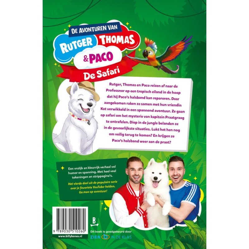 RUTGER,THOMAS EN PACO DE SAFARI DEEL 4 - 89 - 1391026
