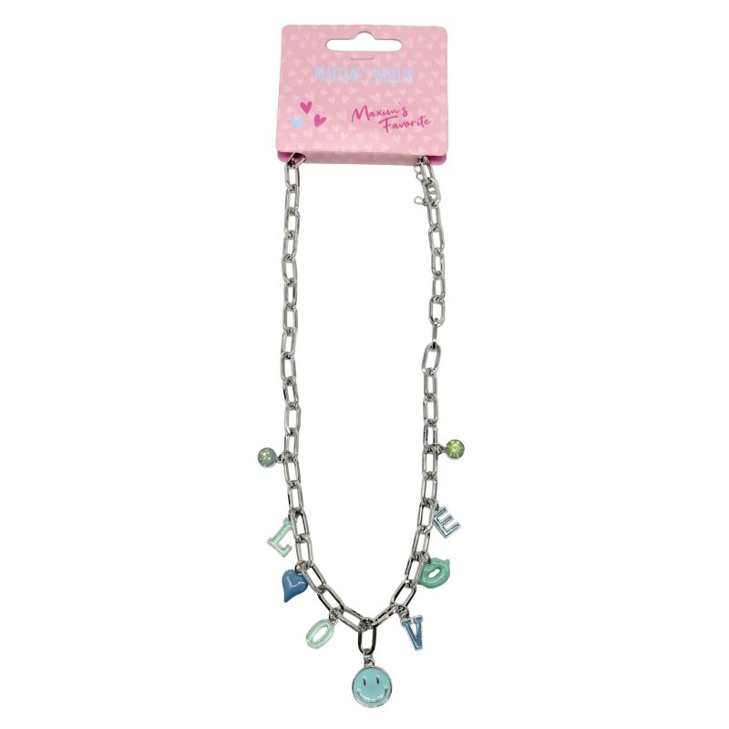 MAXIME'S FAVORITE KETTING SMILEY BEDELS - 897 6244 - 897-6244