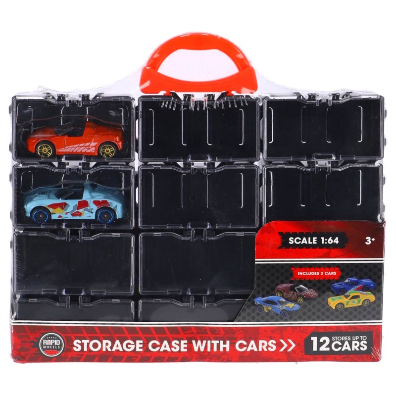 RAPID WHEELS OPBERGBOX MET 2 DIECAST FRE - 898 4396 - 898-4396