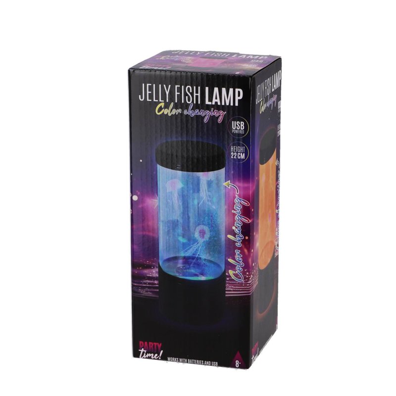 PARTY TIME JELLYFISH LAMP AQUARIUM COLOR - 904 2323 - 904-2323