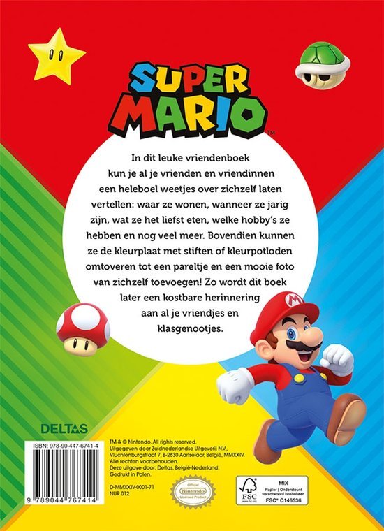  VRIENDENBOEK SUPER MARIO - 96 - *0010244991