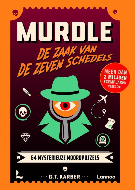MURDLE DE ZAAK VAN DE ZEVEN SCHEDELS - 9789020988512 1 - 671-8512
