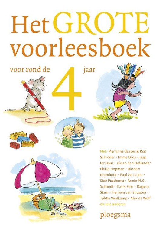HET GROTE VOORLEESBOEK VOOR ROND DE 4 JR - 9789021674919 - 1627491
