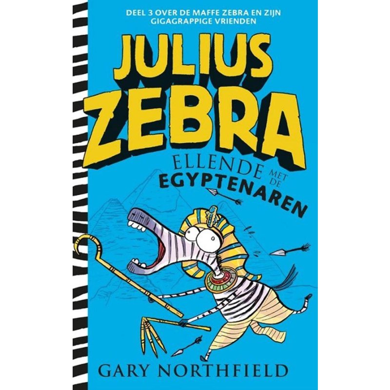 JULIUS ZEBRA 3: ELLENDE MET EGYPTENAREN - 9789024576968 - *0010206167