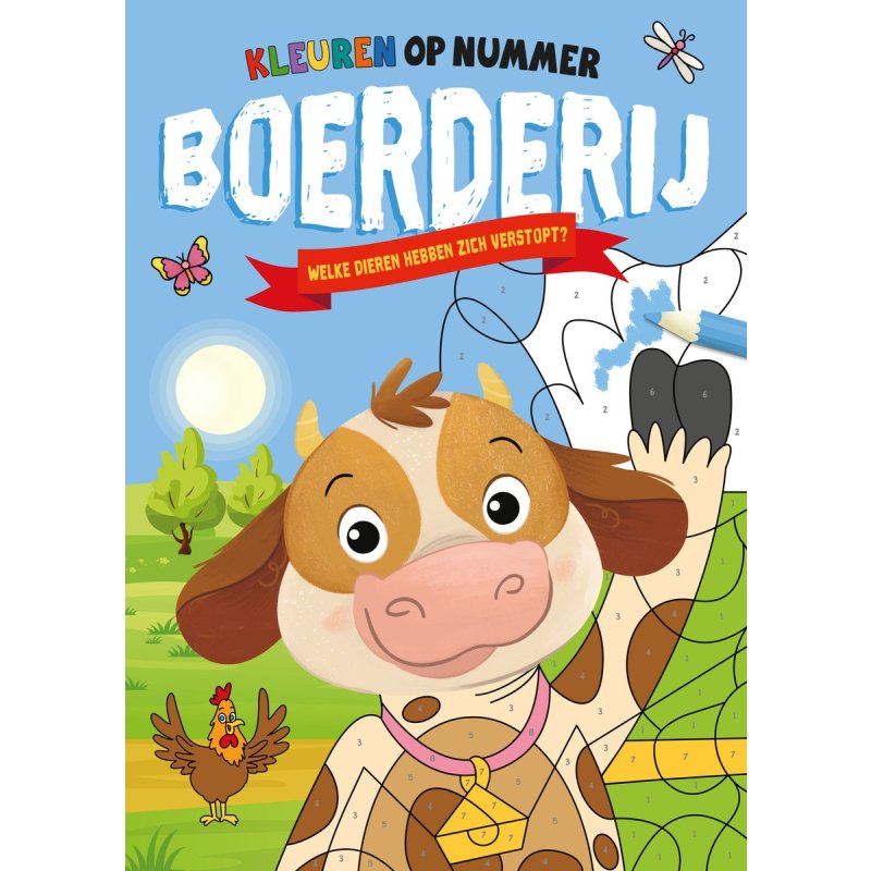 KLEUREN OP NUMMER - BOERDERIJ 4+ - 9789036646536 - 1724653