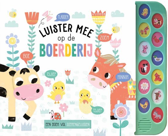 LUISTER MEE OP DE BOERDERIJ GELUIDENBOEK - 9789036646994 - *0010260314