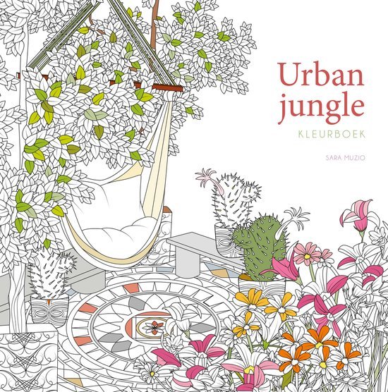 URBAN JUNGLE VOLWASSEN KLEURBOEK - 9789036647557 - *0010267047