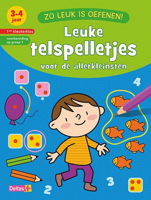 LEUKE TELSPELLETJES 3-4 JR - 9789044750041 - *0010154895