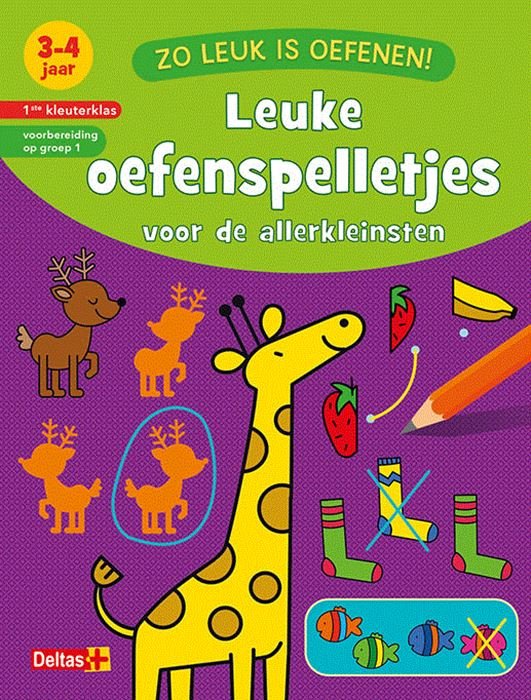 DELTAS LEUKE OEFENSPELLETJES 3-4 JR - 9789044750058 - *0010154896