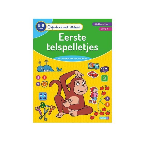 EESTE TELSPELLETJES + STICKERS 5-6 JR - 9789044750430 - *0010168957