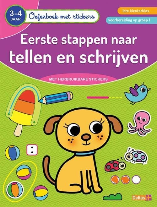 EERSTE STAPPEN TELLEN/SCHRIJVEN 3-4 - 9789044757798 1 - 0642405
