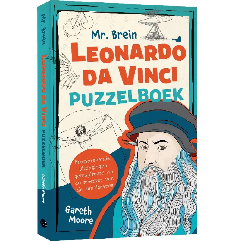 MR BREIN LEONARDO DA VINCI PUZZELBOEK - 9789045328416 - *0010263597