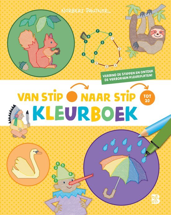 VAN STIP NAAR STIP KLEURBOEKI - 9789403245782 - *0010267045