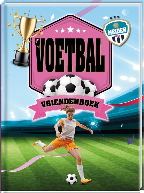 VRIENDENBOEK VOETBAL MEIDEN - 9789464327106 - 1312710