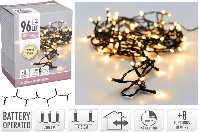 KERST LEDVERLICHTING 96 OP BATT 7M WWIT - Ax8415220 composition 001 14 10 19  - 0498280