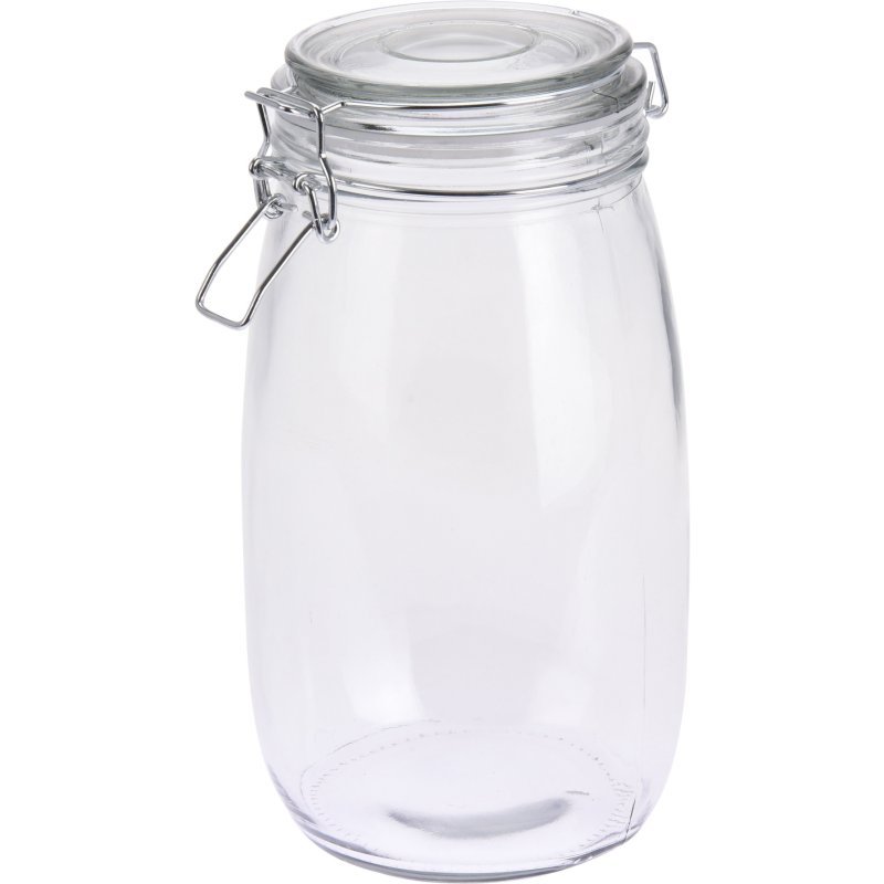EH WECKPOT MET KLEMDEKSEL GLAS 1500 ML - Cd1001490 - CD1001490