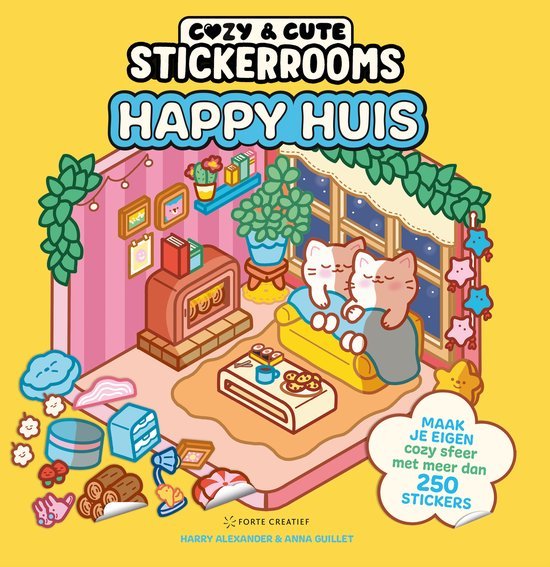 COZY &amp; CUTE STICKERROOMS - HAPPY HUIS - Cute en cozy - 653-5107