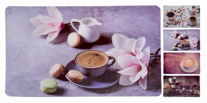 PLACEMAT MORNING COFFEE 43 X 28 CM ASS - Cy2701850 1 - CY2701850