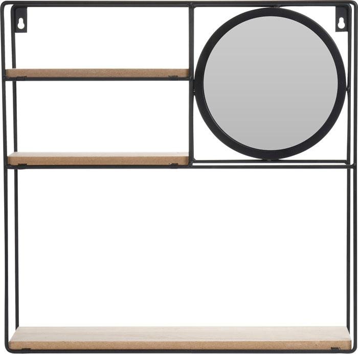 DECO WANDREK MET SPIEGEL 40X10X40CM - Dd1400070 assorted 001 06 05 20  - DD1400070
