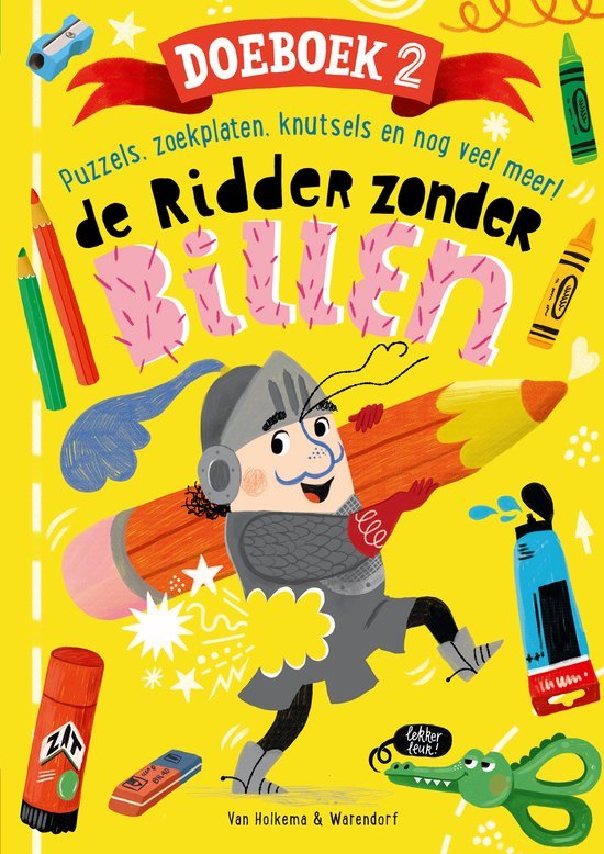 RIDDER ZONDER BILLEN - DOE BOEK 2 4+ - Doeboek ridder - 1489893