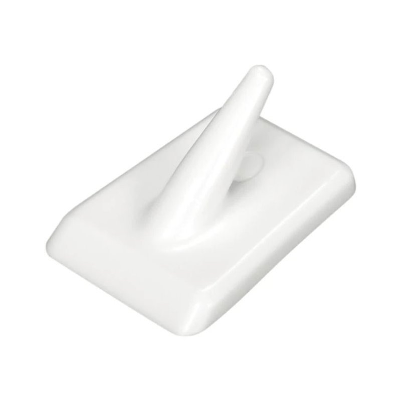 FACKELMAN ZELFKLEVENDE HAAK 2ST WIT - Fackelmann fackelmann basic zelfklevende haken 2 s - *0010216867
