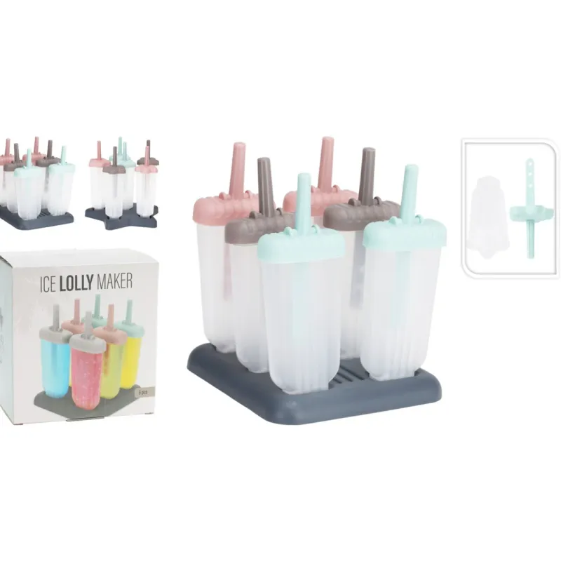 ICE LOLLY MAKER 6PCS - Ijsjesmaker - 170491200