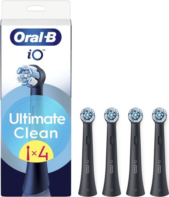 ORAL-B IO 4-PACK OPZETBORSTELS ZWART - Losse borstels - *0010258889