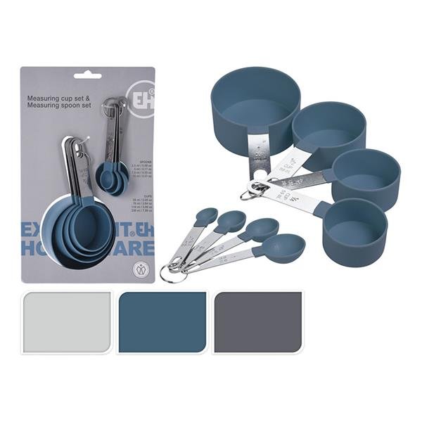 EXCELLENT HOUSEWARE 8X MAATSCHEP SET - Maatschep - *0010253694