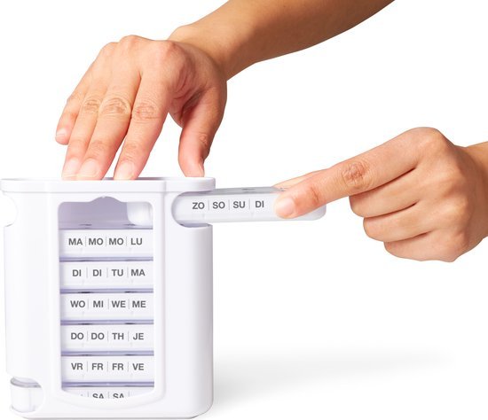 VITALITY MEDICIJNCASSETTE 7 DAGEN - Medicijn - *0010189758