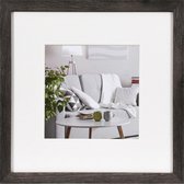 HENZO FOTOLIJST MODERN 30X30 DONKERGRIJS - Modern zwart - *0010152753