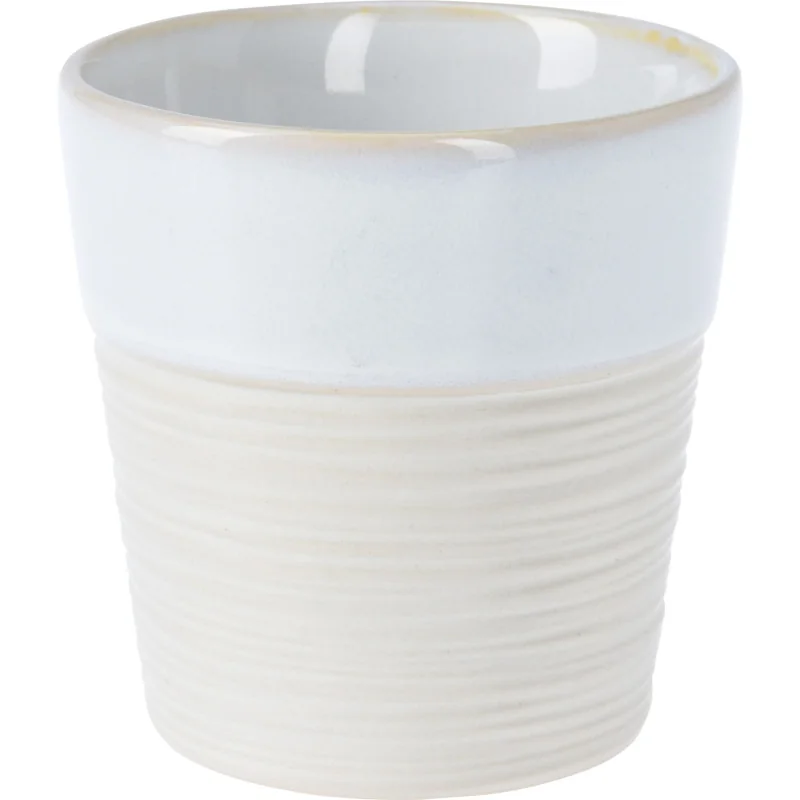 MOK AARDEWERK BARCELONA CREME 200ML - Mug scandinave faience 20cl q97001050 - Q97001050