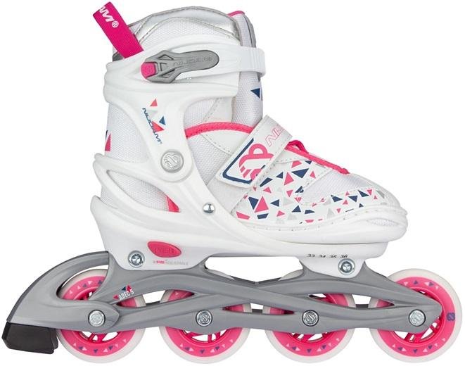 NIJDAM SKATES VERSTELBAAR GO 29-32 ROZE - N20aa04 - N20AA04C