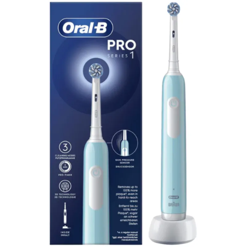 ORAL-B ELECTRISCHE TANDENBORSTEL PRO1 CB - Oral b oral b pro 1 series blue elektrische tanden - *0010258886