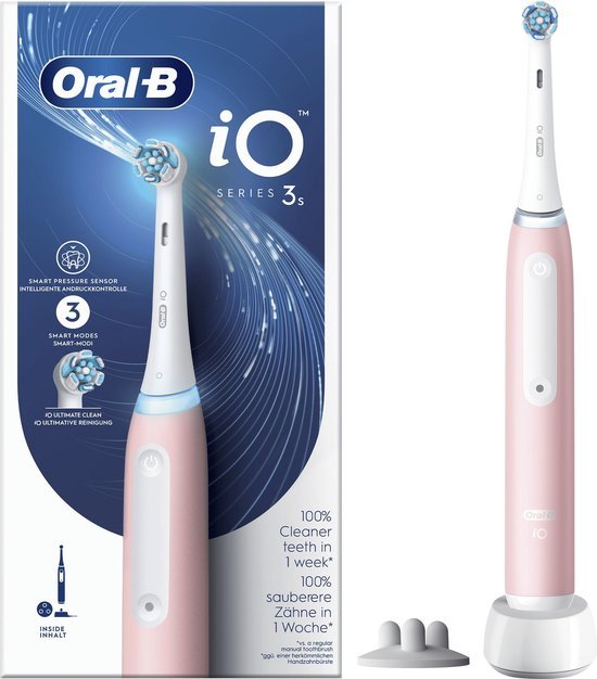ELEKTRISCHE TANDENBORSTEL IO3S ROZE - Oral b - *0010260445