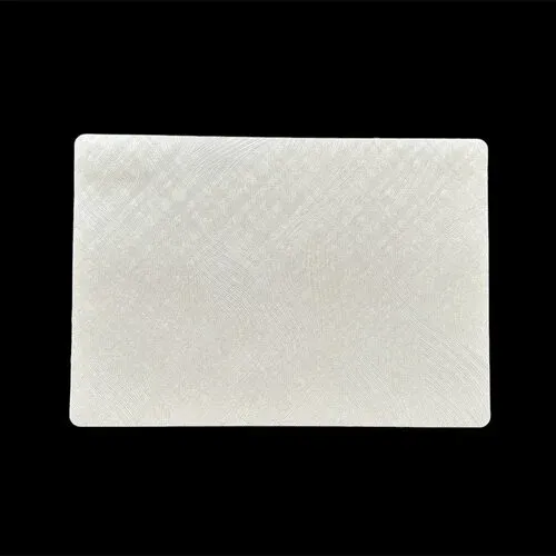 PLACEMAT 30 X 43 CM DAMASCO POLY WIT - Placemats damasco polyline wit minimale besteleenh - *0010253148